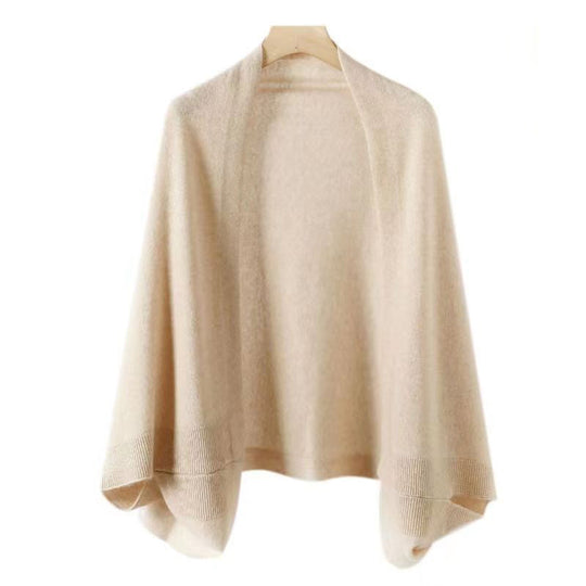 R&B | Faux Warmer Doppelschal Schal Strickjacke