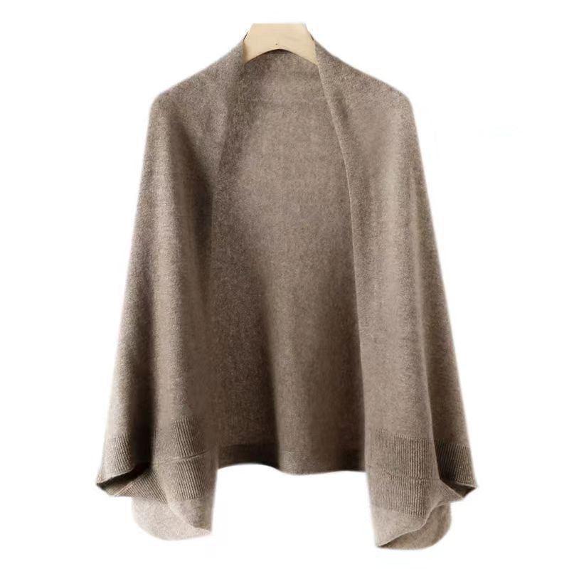 R&B | Faux Warmer Doppelschal Schal Strickjacke
