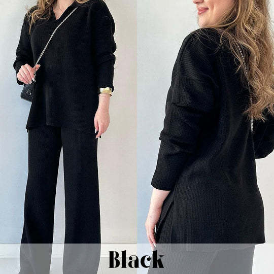 R&B | Zweiteiliges Übergröße Loungewear Satz