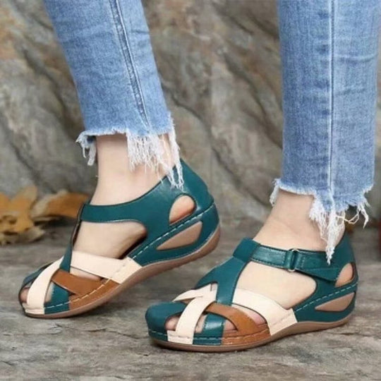 R&B | Orthopädische Keilsandalen
