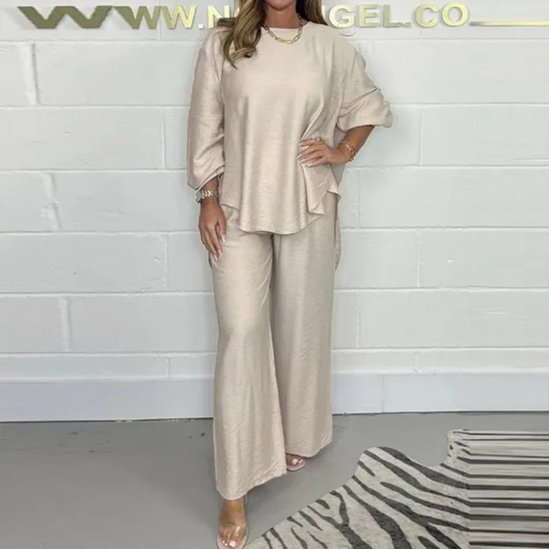 R&B | Schickes lockeres Sweatshirt-Set für Frauen