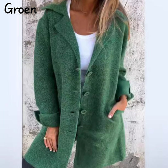 R&B | Langer Eleganter Mantel für Damen
