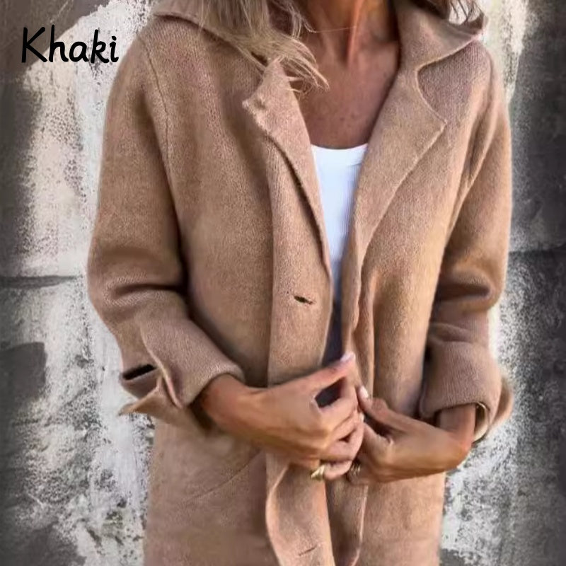 R&B | Langer Eleganter Mantel für Damen