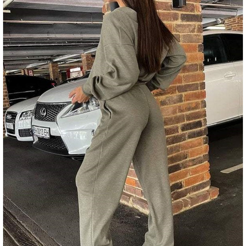 R&B | Zweiteilig: Strickjacke mit Knopfleiste und passender Hose