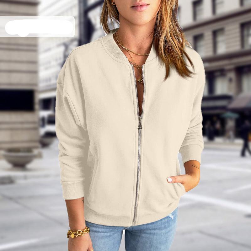 R&B | Damen Zip-Up Bomberjacke