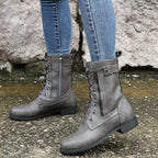 R&B | Orthopädische Stiefeletten mit seitlichem Reißverschluss