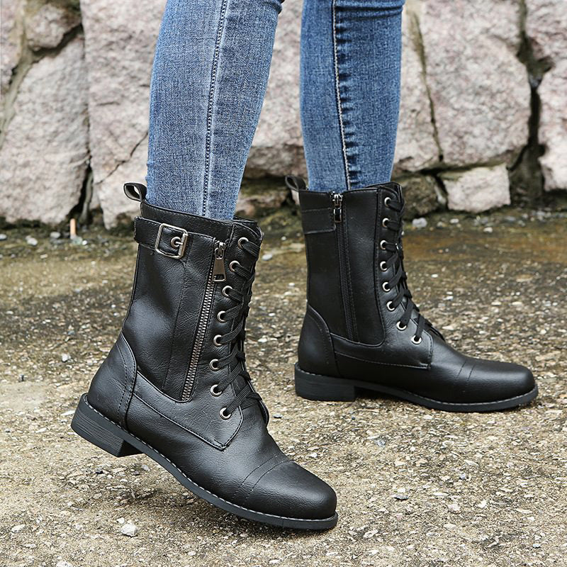 R&B | Orthopädische Stiefeletten mit seitlichem Reißverschluss