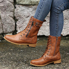 R&B | Orthopädische Stiefeletten mit seitlichem Reißverschluss