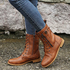 R&B | Orthopädische Stiefeletten mit seitlichem Reißverschluss