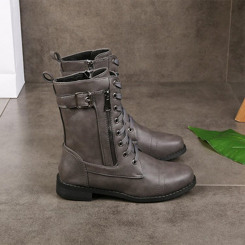 R&B | Orthopädische Stiefeletten mit seitlichem Reißverschluss