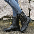 R&B | Orthopädische Stiefeletten mit seitlichem Reißverschluss