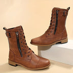 R&B | Orthopädische Stiefeletten mit seitlichem Reißverschluss