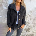 R&B | Kurze Warme Bouclé Jacke