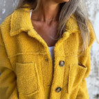 R&B | Kurze Warme Bouclé Jacke