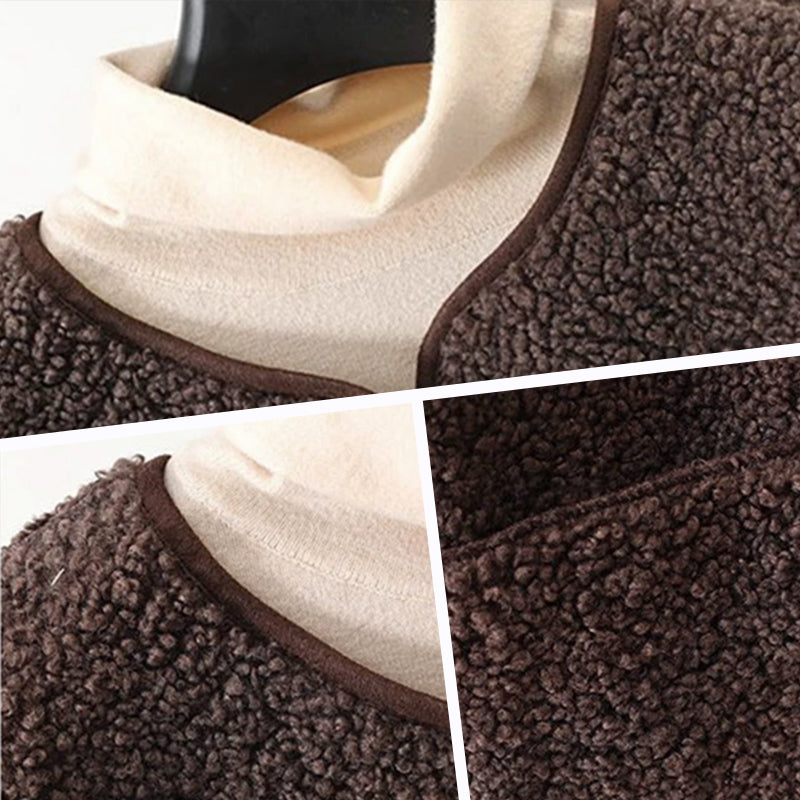 R&B | Knopfjacke aus Weicher Wolle für Damen