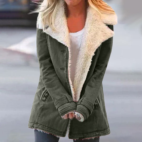 R&B | Winterjacke mit Reverskragen für Damen