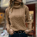 R&B | Stilvolle Damen Rollkragenpullover mit Langen Ärmeln