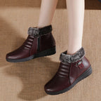 R&B | Trendy Warme Kunstfell Winterstiefel für Frauen