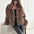R&B | Jacke Mit Weichem Leopardenmuster Für Damen