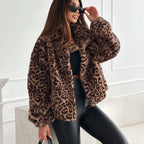 R&B | Jacke Mit Weichem Leopardenmuster Für Damen
