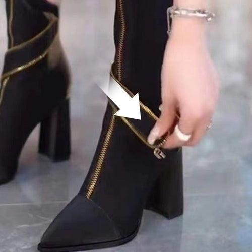Zeitlose Statement-Stiefel mit spitzer Form R&B R&B