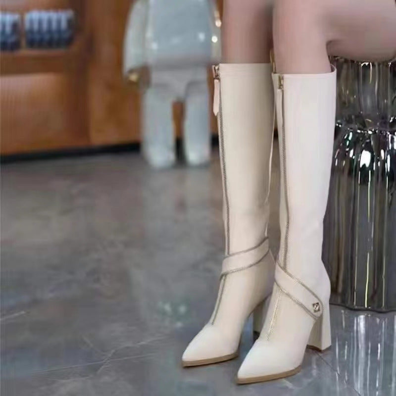 Zeitlose Statement-Stiefel mit spitzer Form R&B R&B