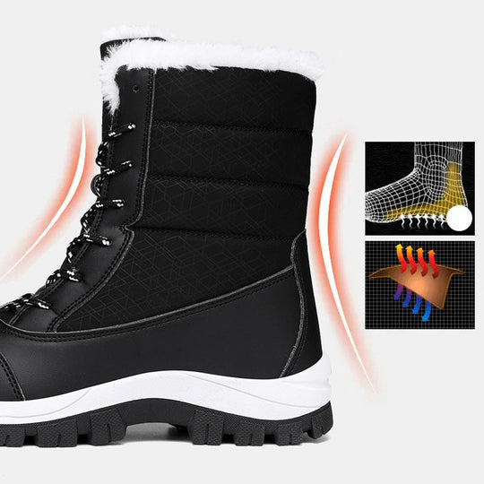 Wasserdichte Warmstiefel für Damen R&B R&B