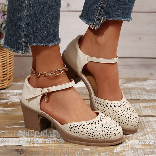 Stilvolle Retro-Sandalen aus Mesh für Frauen R&B R&B