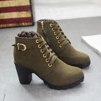 Klassische Stiefel für Damen im Blockabsatz-Design R&B R&B