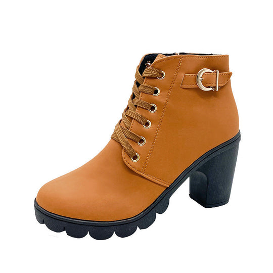 Bequeme Damenstiefel im modernen Chunky-Heel-Stil R&B R&B