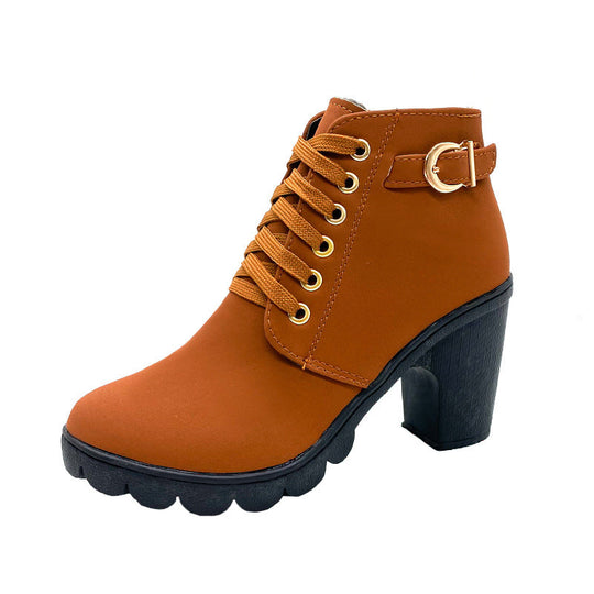 Bequeme Damenstiefel im modernen Chunky-Heel-Stil R&B R&B