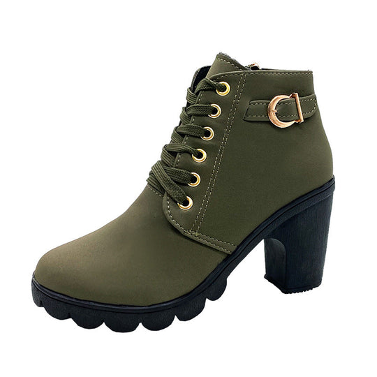 Bequeme Damenstiefel im modernen Chunky-Heel-Stil R&B R&B