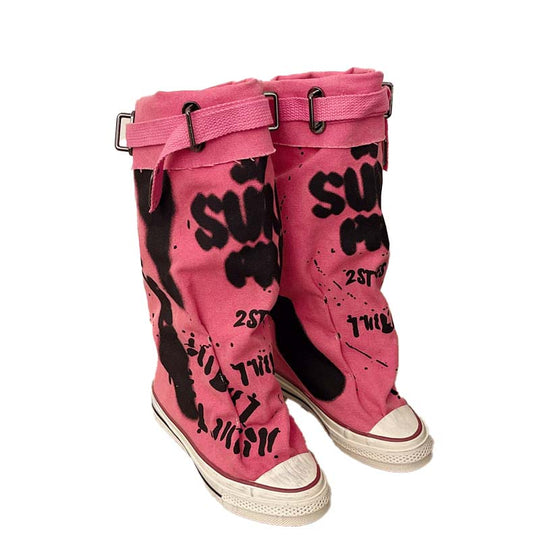 Modische Retro-Stiefel für Damen, flach & lässig R&B R&B