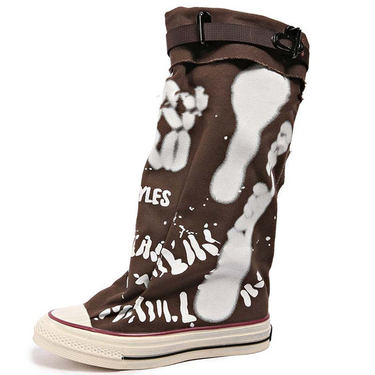 Modische Retro-Stiefel für Damen, flach & lässig R&B R&B