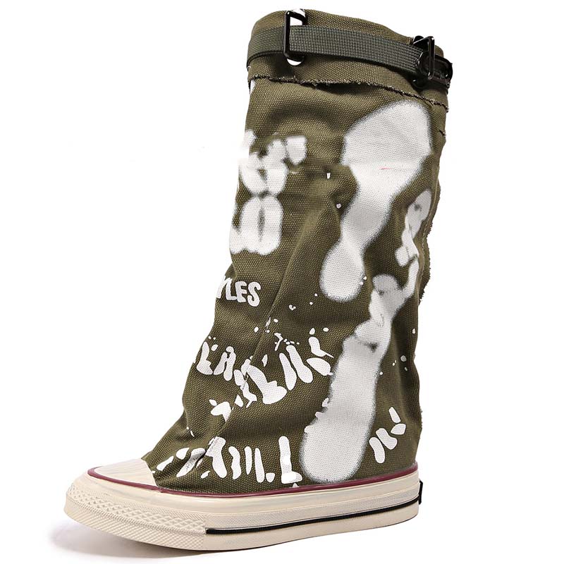 Modische Retro-Stiefel für Damen, flach & lässig R&B R&B