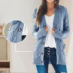 R&B | Damenstrickjacke, vielseitig & bequem
