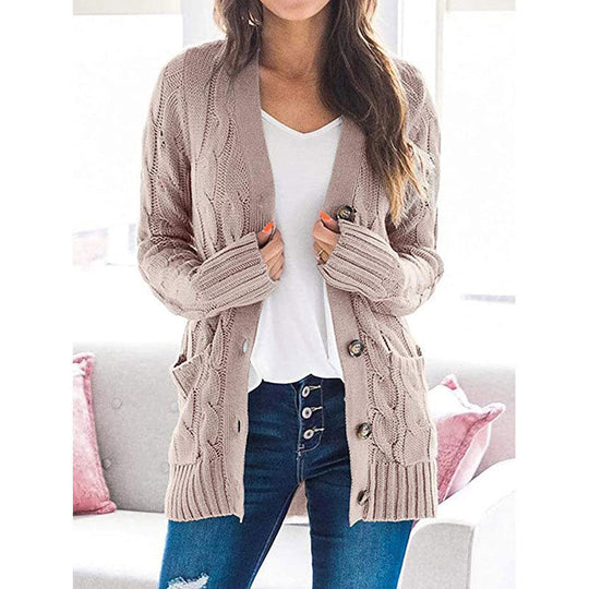 R&B | Damenstrickjacke, vielseitig & bequem
