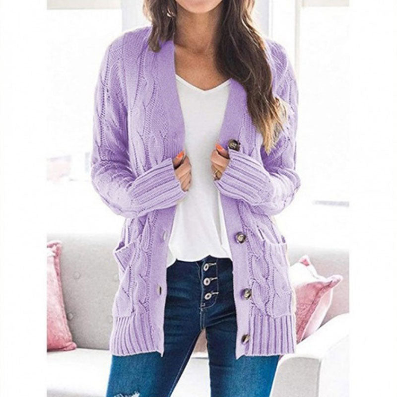 R&B | Damenstrickjacke, vielseitig & bequem