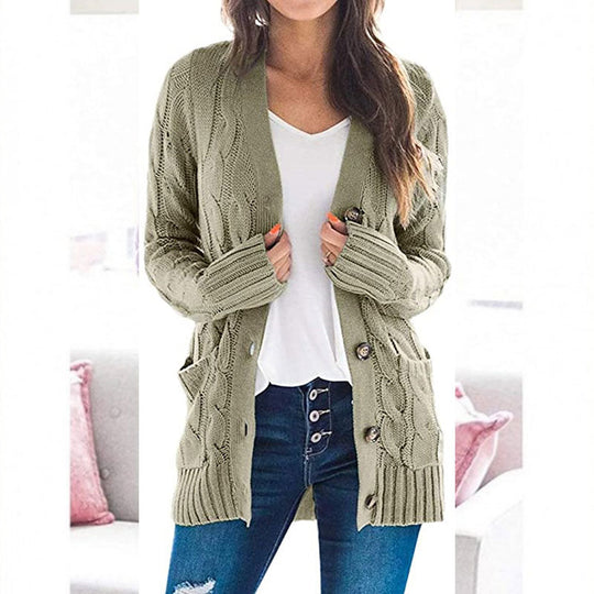 R&B | Damenstrickjacke, vielseitig & bequem
