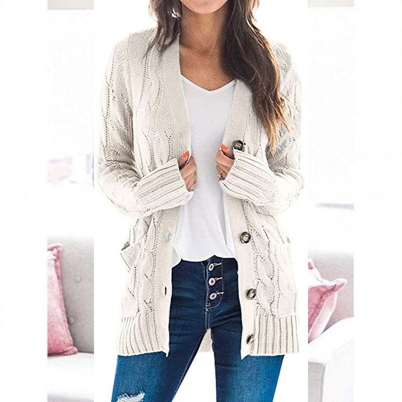 R&B | Damenstrickjacke, vielseitig & bequem