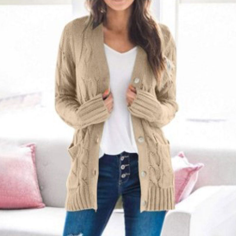 R&B | Damenstrickjacke, vielseitig & bequem