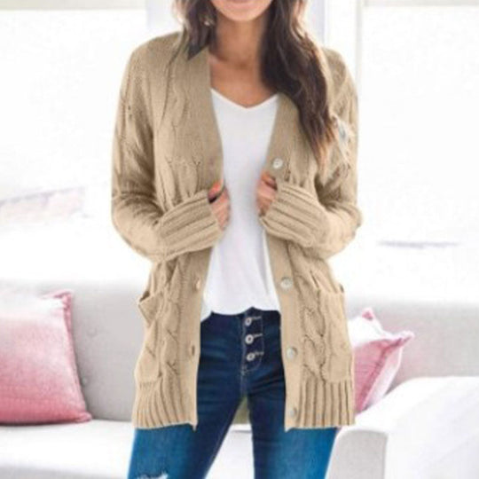 R&B | Damenstrickjacke, vielseitig & bequem