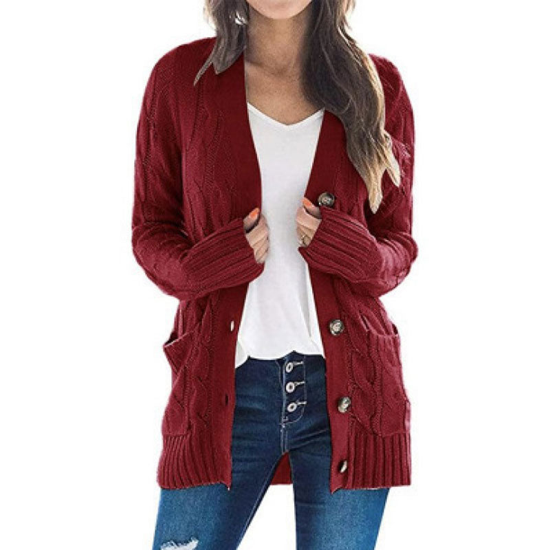 R&B | Damenstrickjacke, vielseitig & bequem