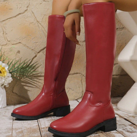 Wadenlange Damenstiefel, elegant & bequem R&B R&B