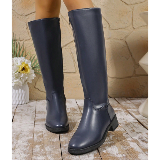 Wadenlange Damenstiefel, elegant & bequem R&B R&B