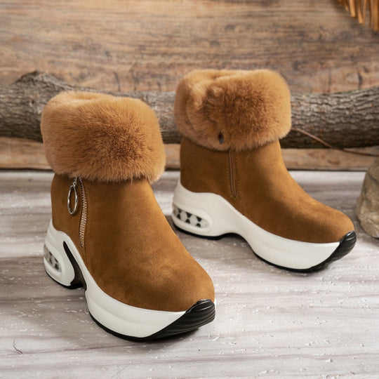 Damen-Stiefeletten mit dicker Sohle R&B R&B