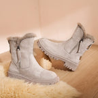 Damen-Winter-Fleece-Stiefel, stilvoll & rutschfest R&B R&B