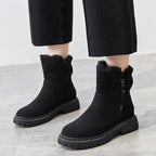 Damen-Winter-Fleece-Stiefel, stilvoll & rutschfest R&B R&B