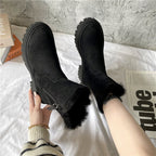 Damen-Winter-Fleece-Stiefel, stilvoll & rutschfest R&B R&B