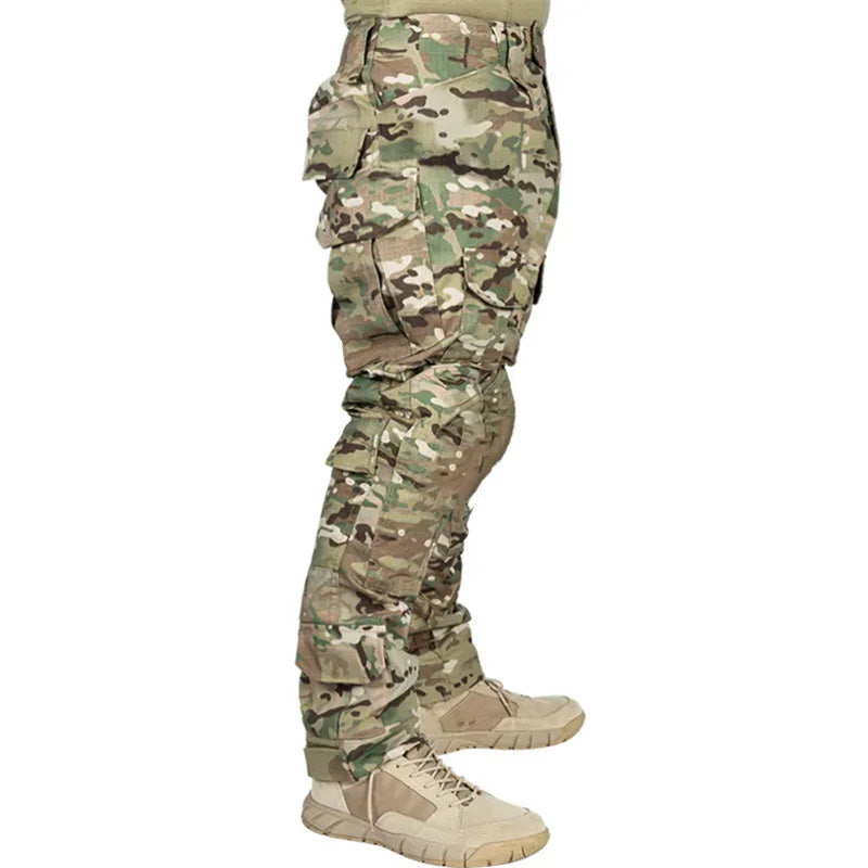 Herren Cargo Hose Taktisch Kniepolster
